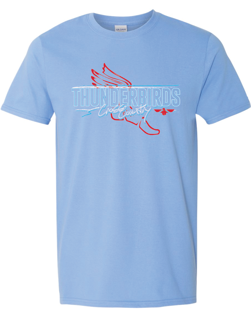 Thunderbirds Cross Country Gildan Softstyle T-Shirt