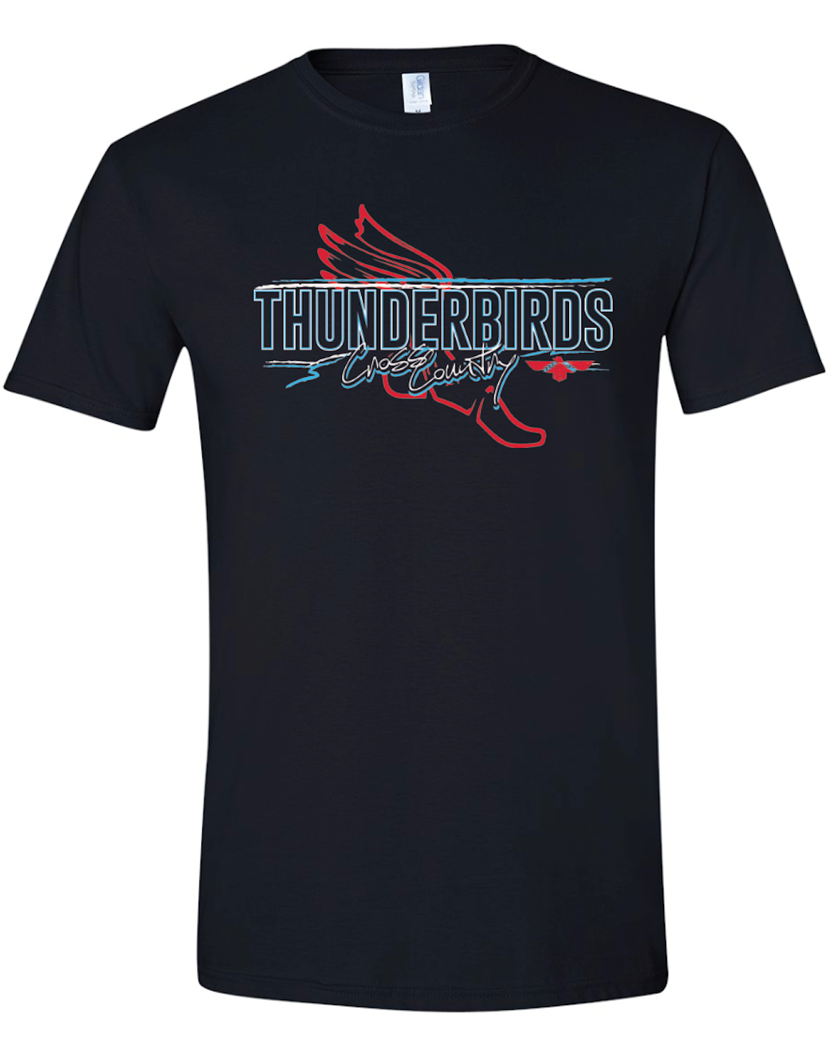 Thunderbirds Cross Country Gildan Softstyle T-Shirt