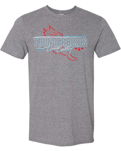 Thunderbirds Cross Country Gildan Softstyle T-Shirt