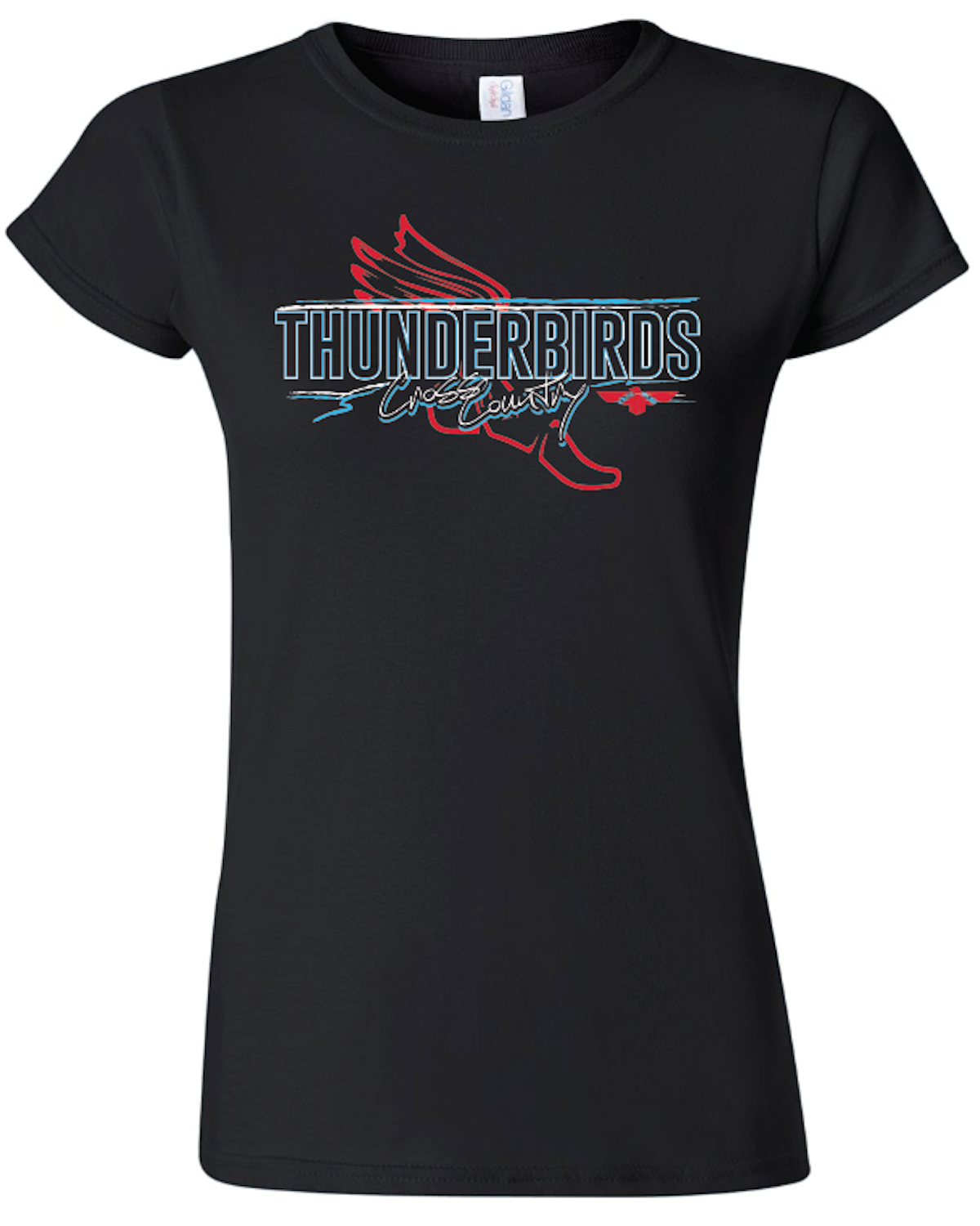 Thunderbirds Cross Country Gildan Softstyle T-Shirt