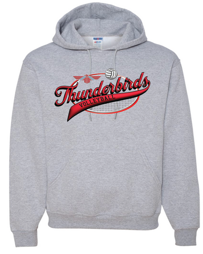 Thunderbirds Volleyball Jerzees NuBlend® Hooded Sweatshirt