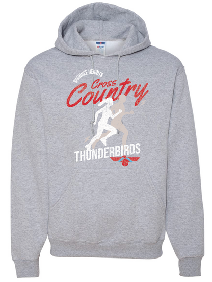 Shawnee Heights Cross Country Jerzees NuBlend® Hooded Sweatshirt