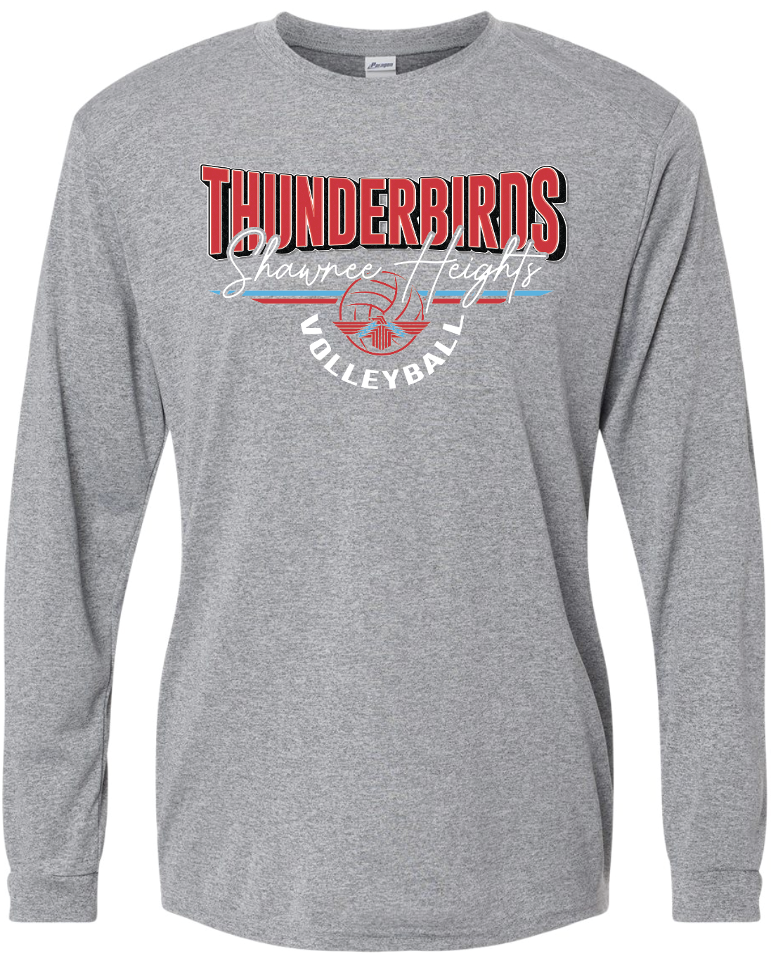 Shawnee Heights Volleyball Paragon Performance Long Sleeve T-shirt