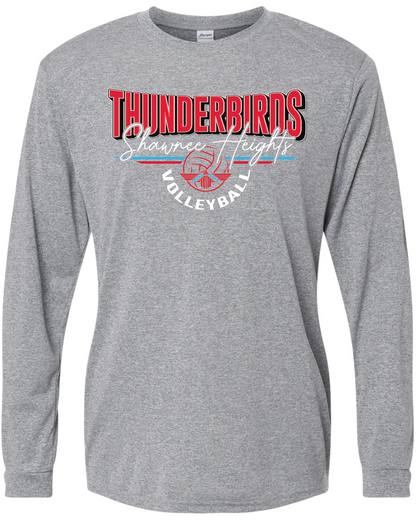 Shawnee Heights Volleyball Paragon Performance Long Sleeve T-shirt