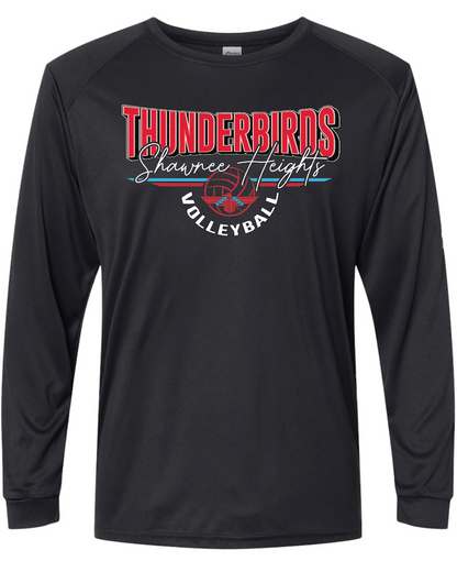 Shawnee Heights Volleyball Paragon Performance Long Sleeve T-shirt