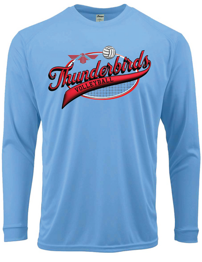 Thunderbirds Volleyball Paragon Performance Long Sleeve T-shirt