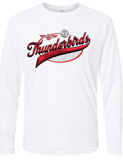 Thunderbirds Volleyball Paragon Performance Long Sleeve T-shirt