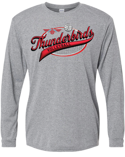 Thunderbirds Volleyball Paragon Performance Long Sleeve T-shirt