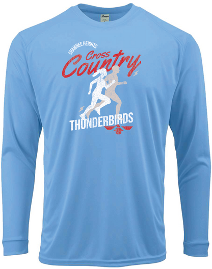 Shawnee Heights Cross Country Paragon Performance Long Sleeve T-shirt