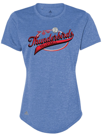 Thunderbirds Volleyball Adidas Womens Sports T-shirt