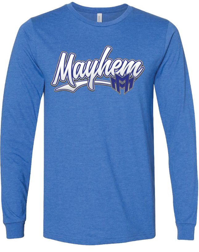 Mayhem Bella Canvas Long Sleeve Tee