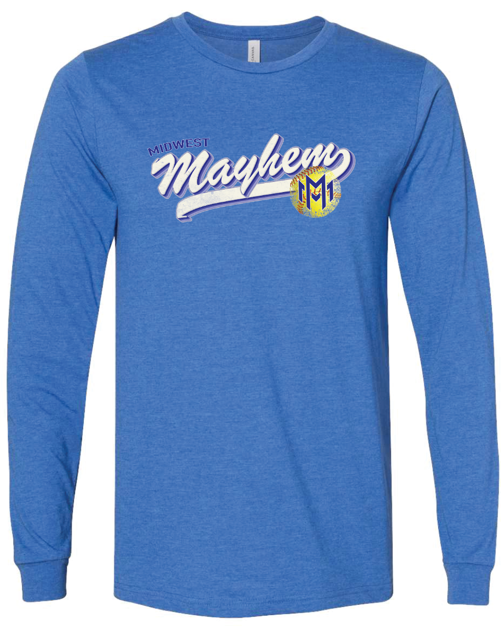 Midwest Mayhem Bella Canvas Long Sleeve Tee