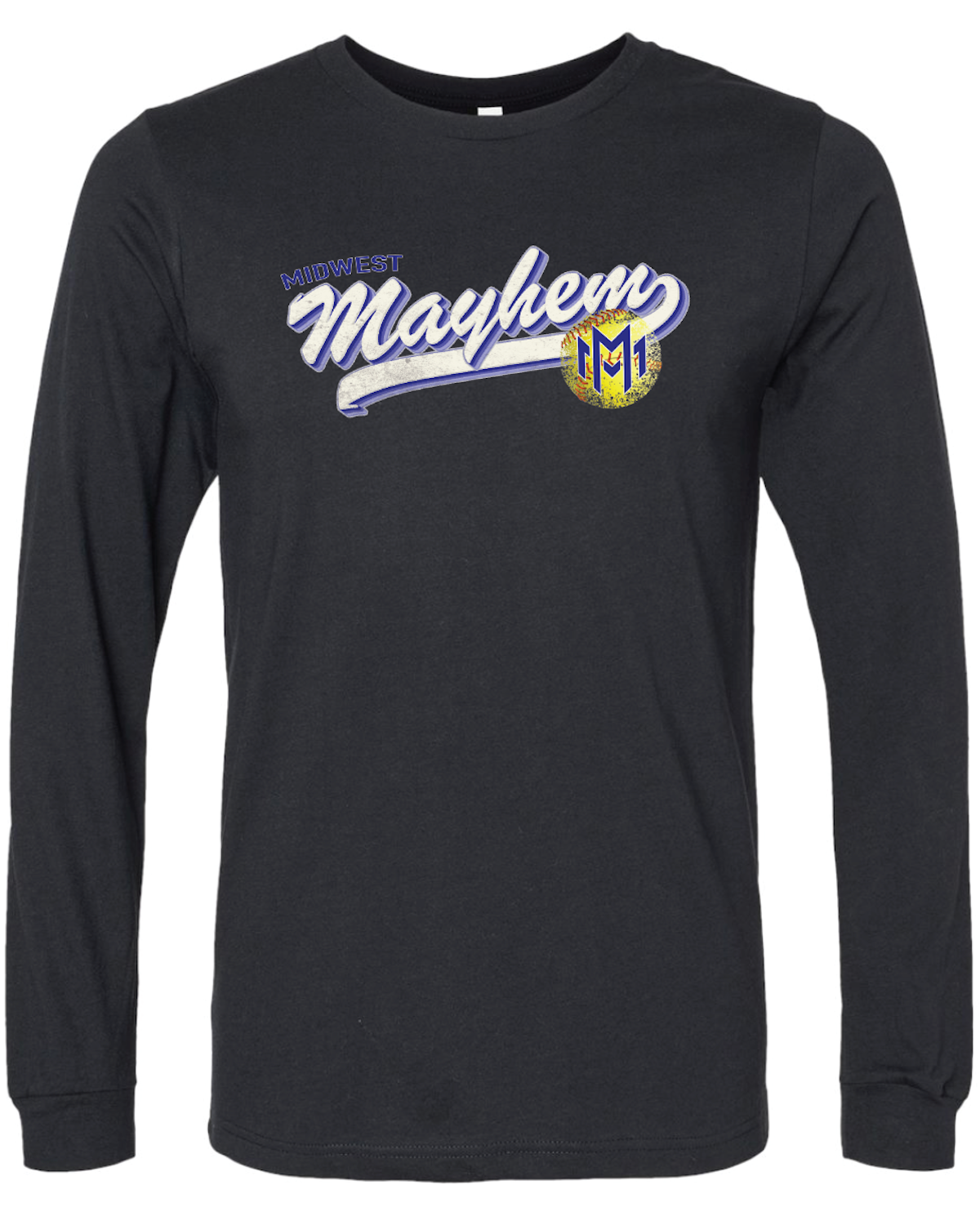 Midwest Mayhem Bella Canvas Long Sleeve Tee