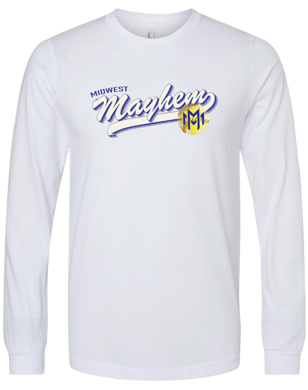 Midwest Mayhem Bella Canvas Long Sleeve Tee