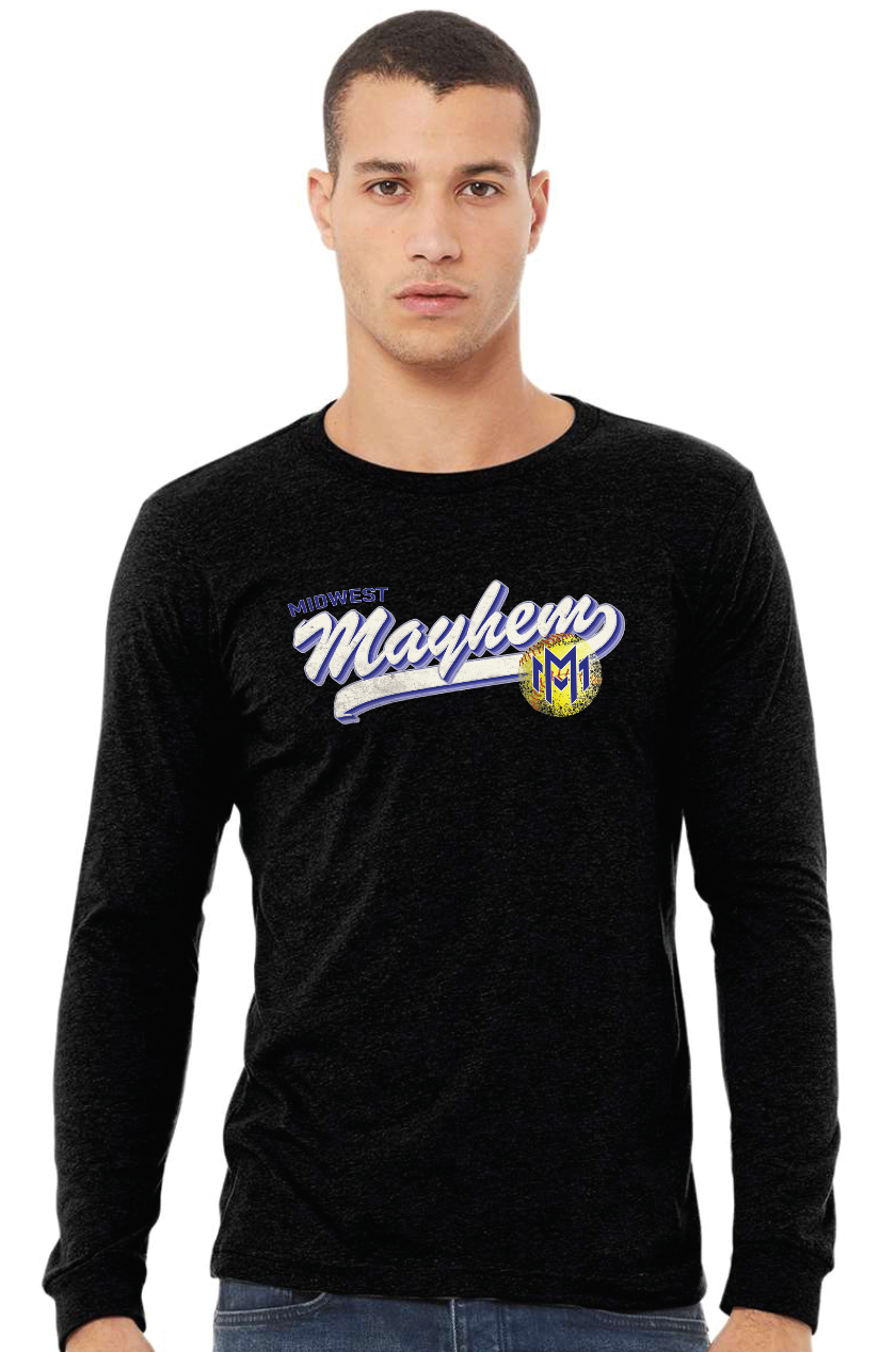 Midwest Mayhem Bella Canvas Long Sleeve Tee