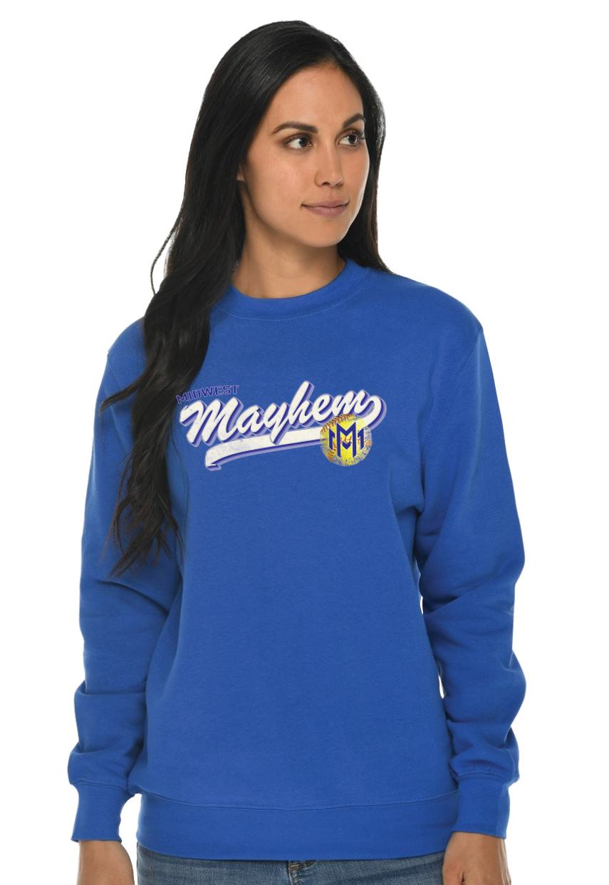 Midwest Mayhem Lane Seven Crew Sweatshirt