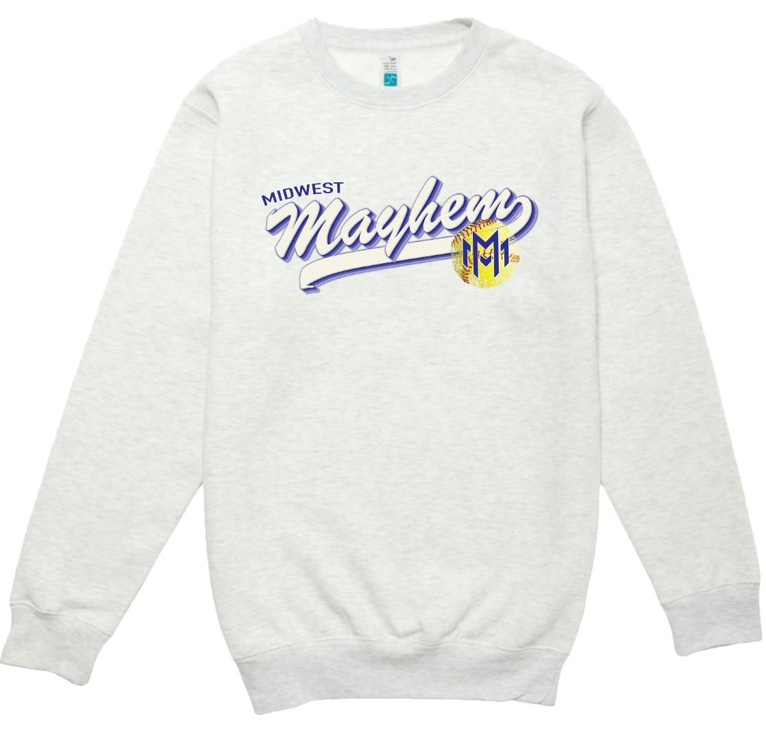 Midwest Mayhem Lane Seven Crew Sweatshirt