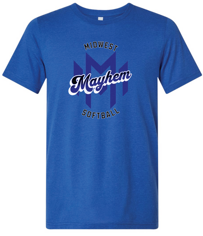 Midwest Mayhem Softball Triblend Tee