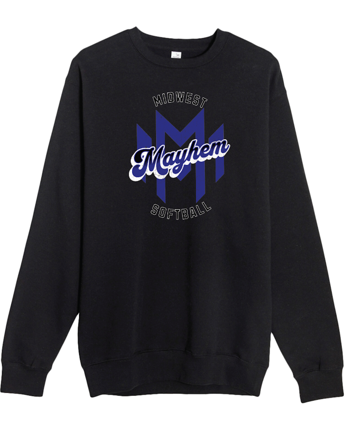 Midwest Mayhem Softball Lane Seven Crew Sweatshirt