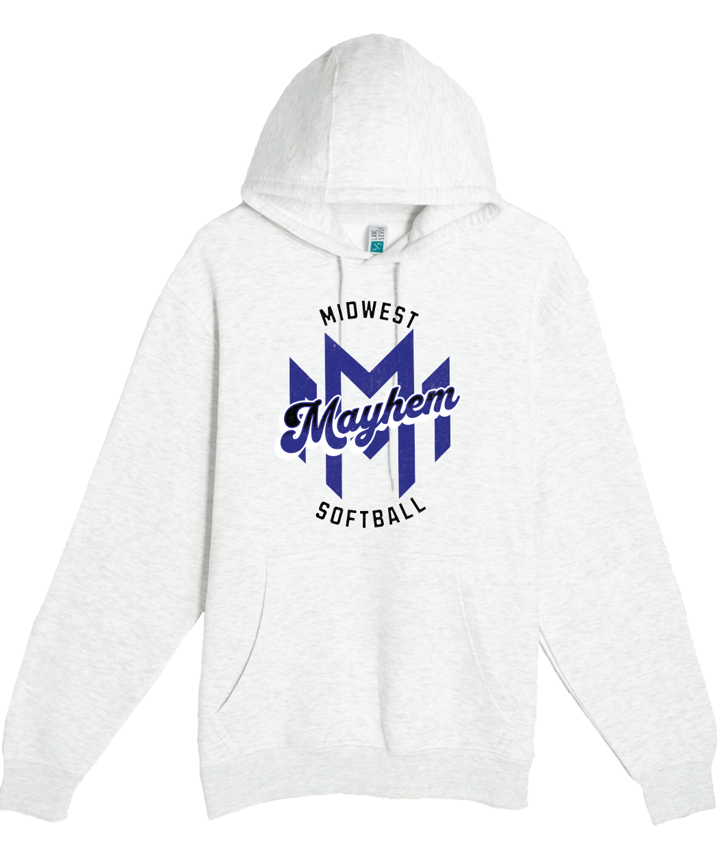 Midwest Mayhem Softball Lane Seven Pullover Hooded Sweatshirt