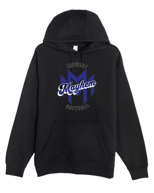 Midwest Mayhem Softball Lane Seven Pullover Hooded Sweatshirt