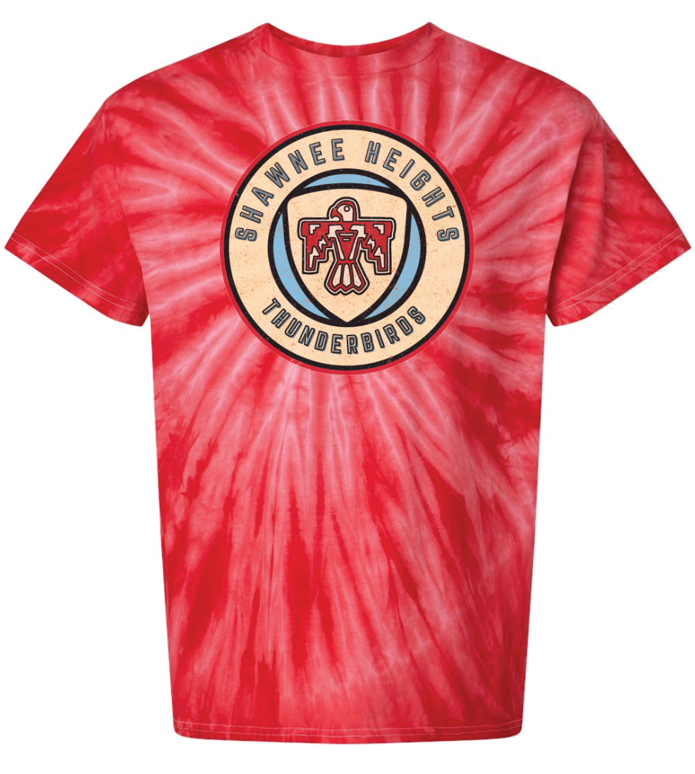 Thunderbirds Tennis Tie Dye T-shirt