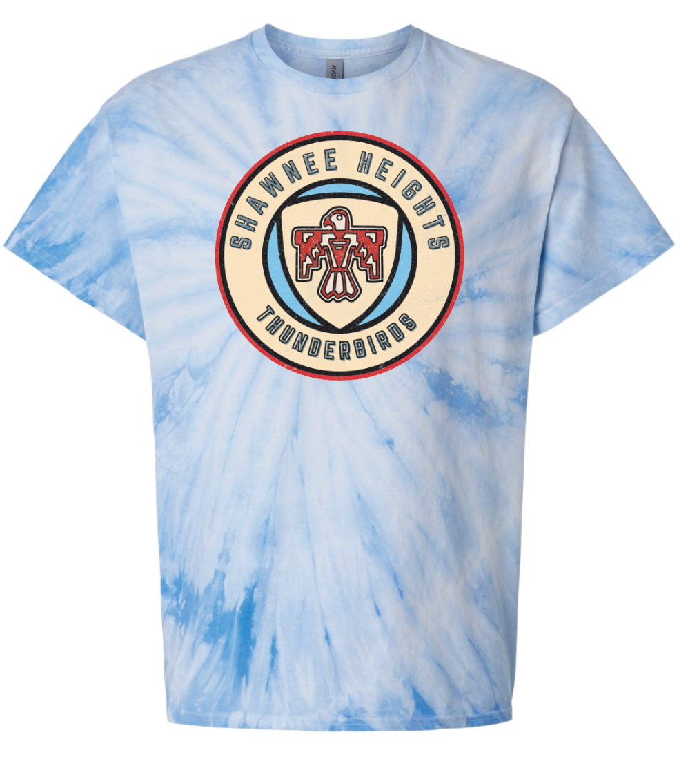 Thunderbirds Tennis Tie Dye T-shirt