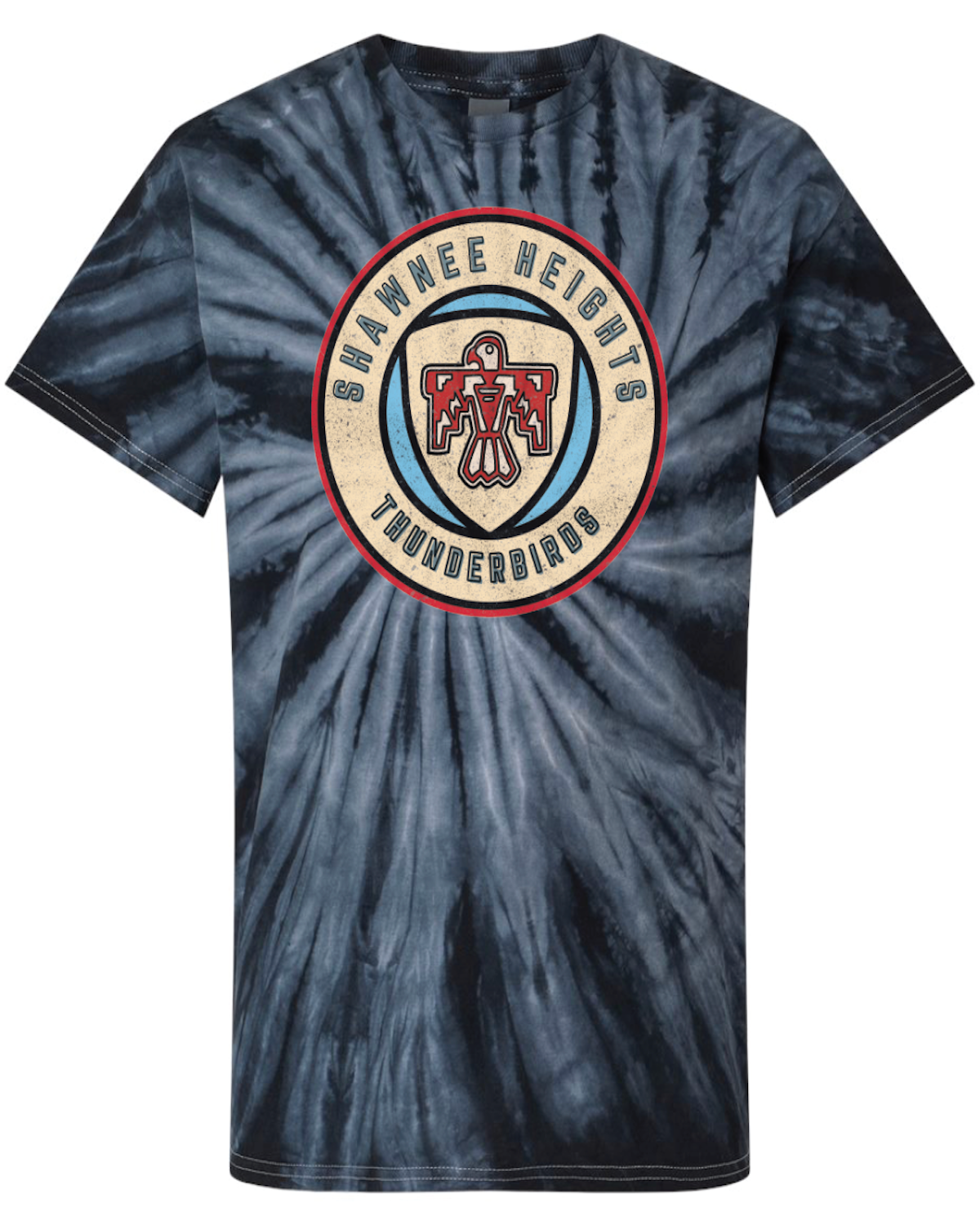 Thunderbirds Tennis Tie Dye T-shirt