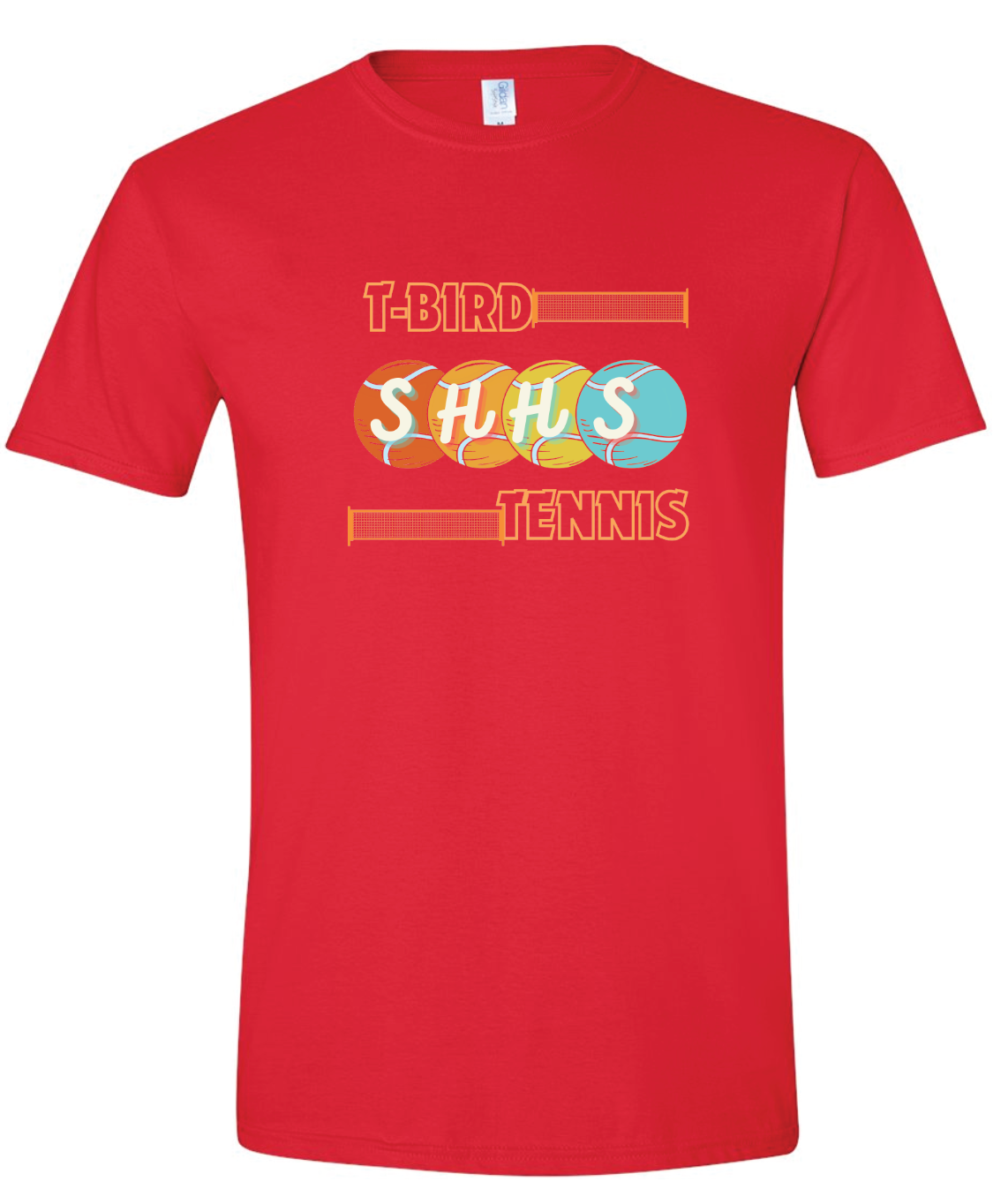 Shawnee Heights Tennis Gildan Softstyle T-Shirt