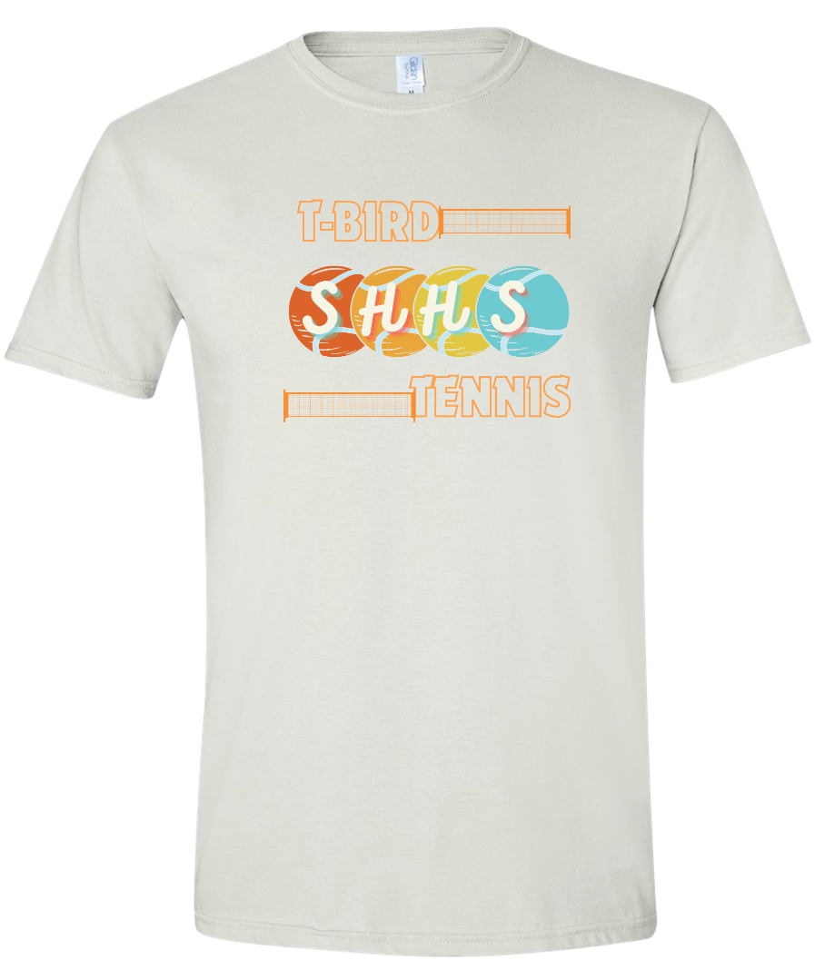 Shawnee Heights Tennis Gildan Softstyle T-Shirt