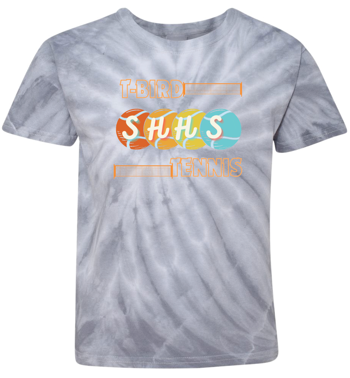 Shawnee Heights Tennis Tie Dye T-shirt