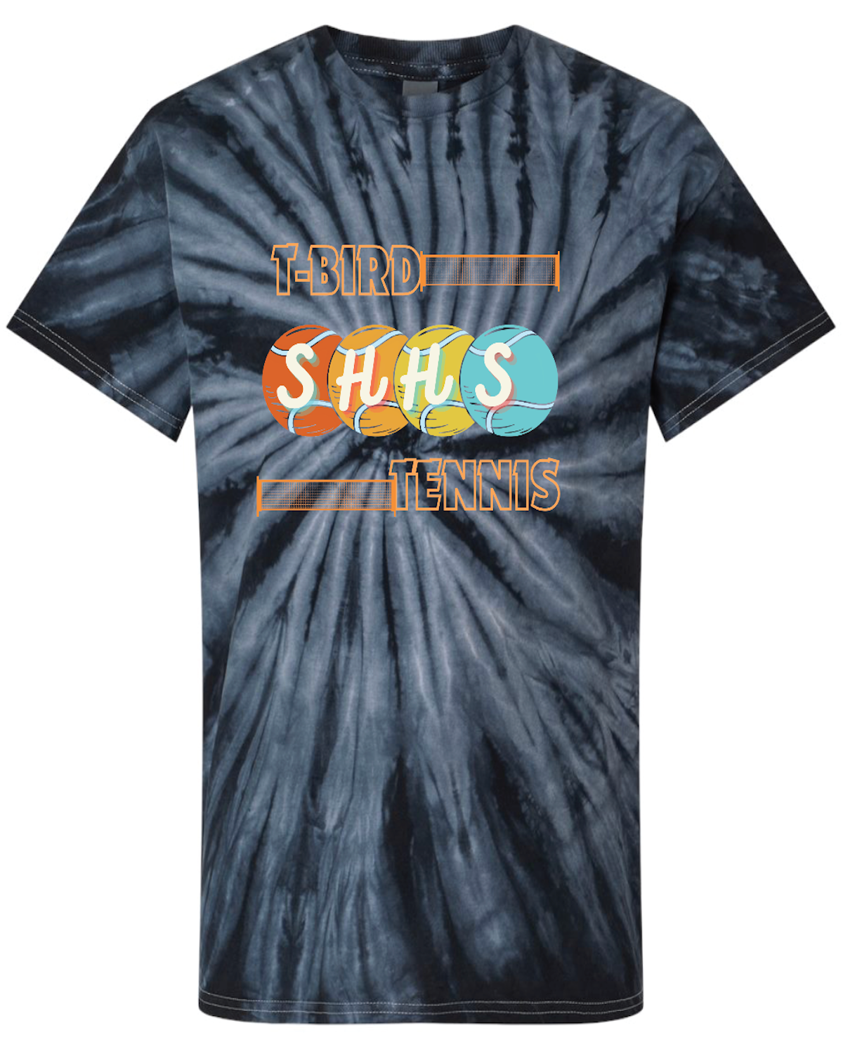 Shawnee Heights Tennis Tie Dye T-shirt