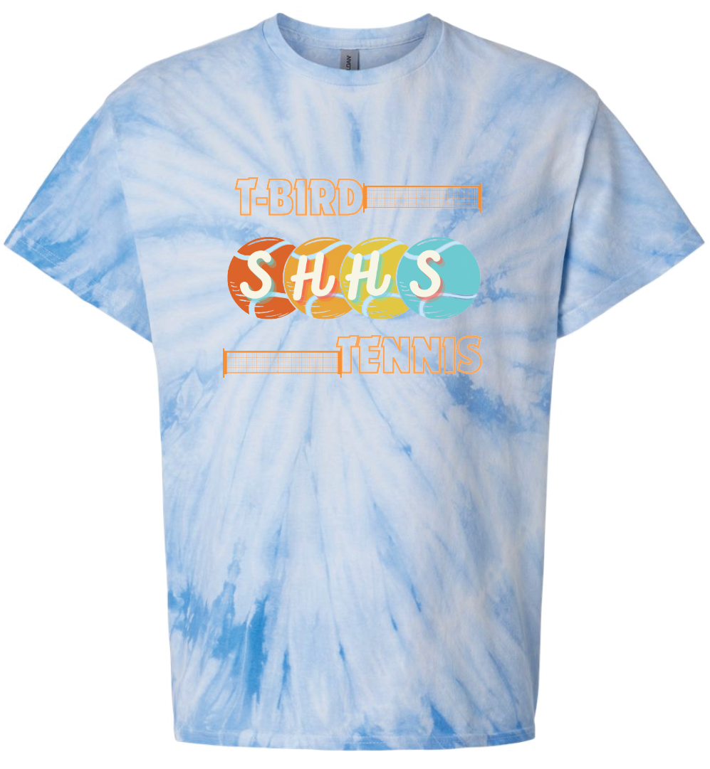 Shawnee Heights Tennis Tie Dye T-shirt