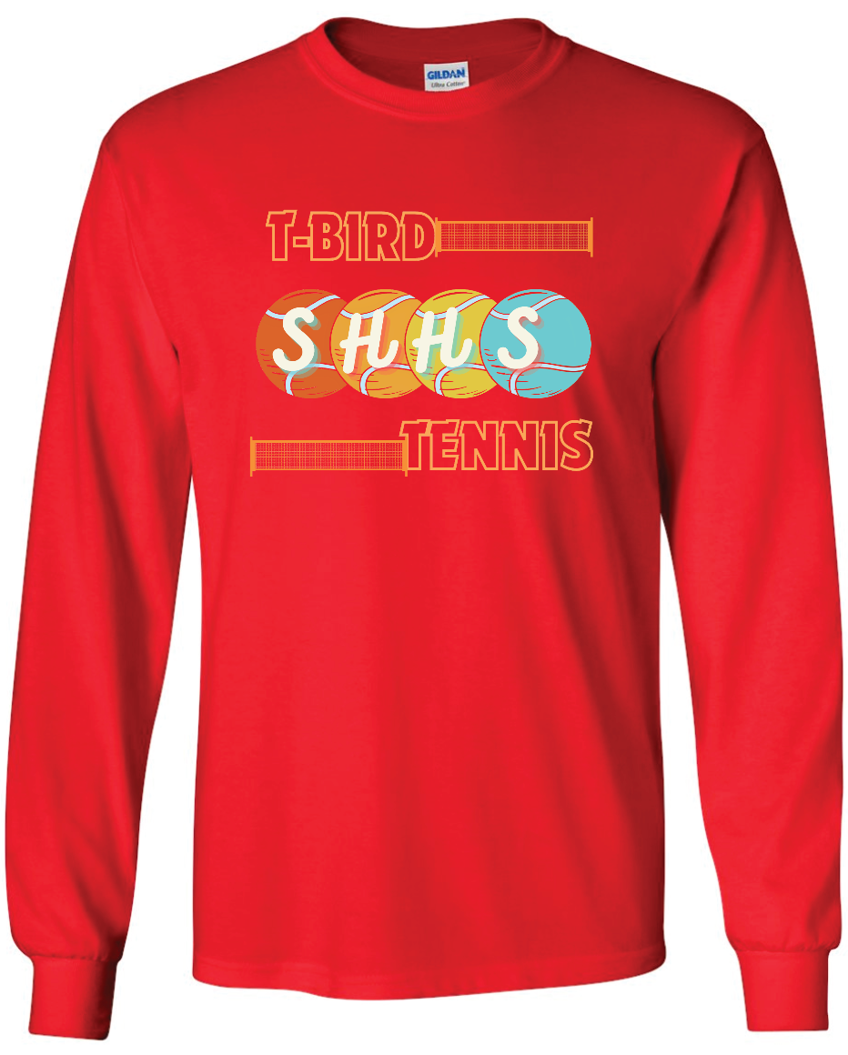 Shawnee Heights Tennis Ultra Cotton Long Sleeve T-Shirt