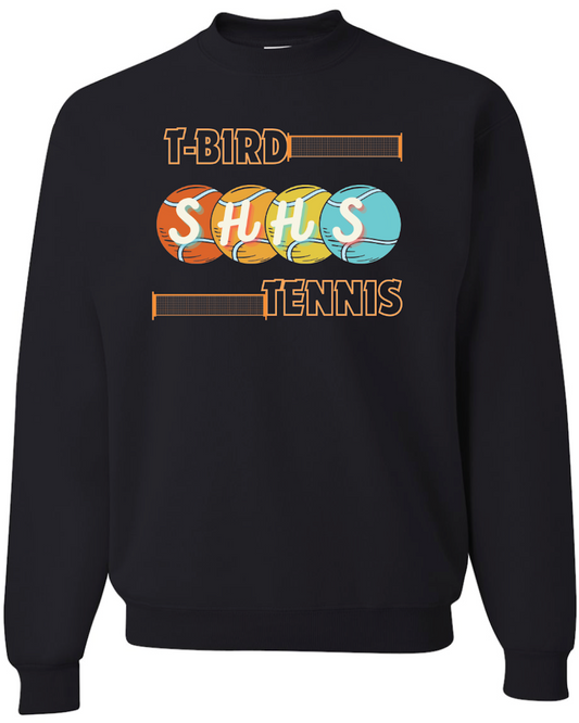 Shawnee Heights Tennis Jerzees Nublend Crew Sweatshirt