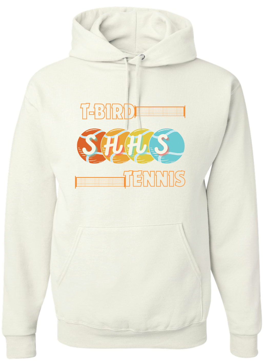 Shawnee Heights Tennis Jerzees NuBlend® Hooded Sweatshirt