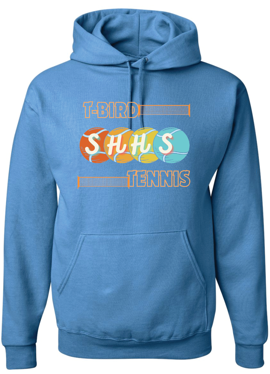 Shawnee Heights Tennis Jerzees NuBlend® Hooded Sweatshirt