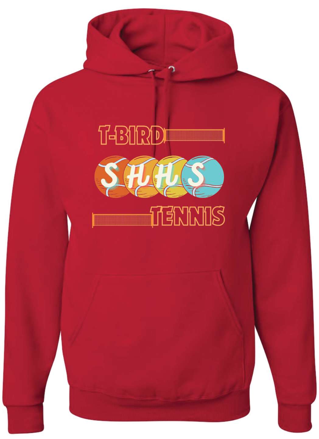 Shawnee Heights Tennis Jerzees NuBlend® Hooded Sweatshirt