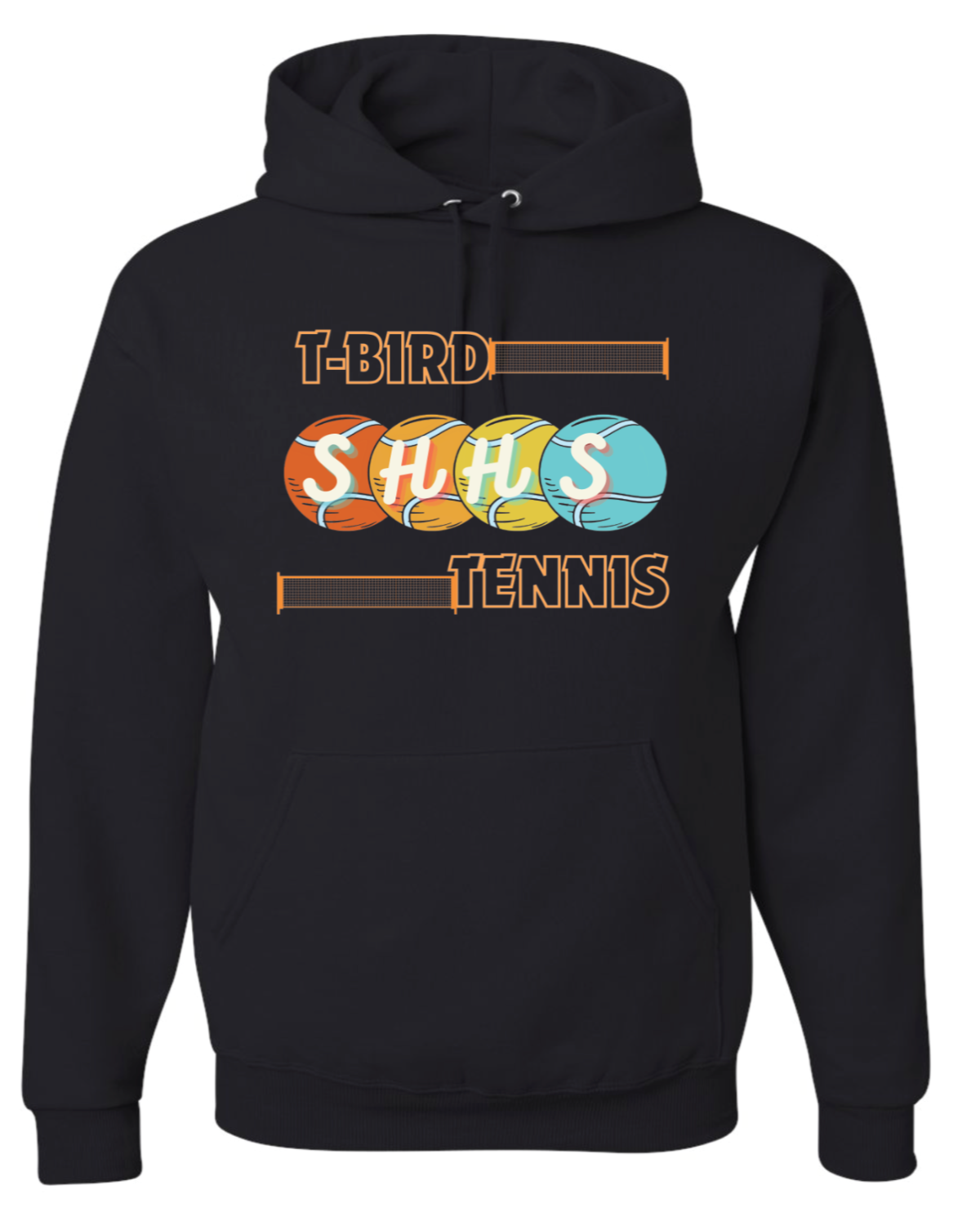 Shawnee Heights Tennis Jerzees NuBlend® Hooded Sweatshirt