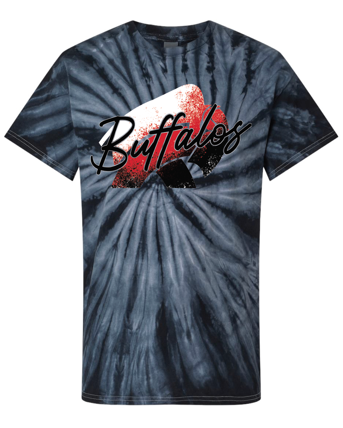 Buffalos Tie-Dyed T-Shirt