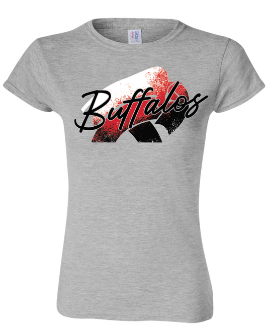 Buffalos Womens Gildan Softstyle T-Shirt