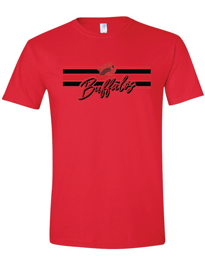 Buffalo Stripes Gildan Softstyle T-Shirt