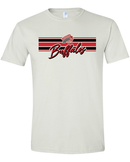 Buffalo Stripes Gildan Softstyle T-Shirt