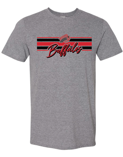 Buffalo Stripes Gildan Softstyle T-Shirt