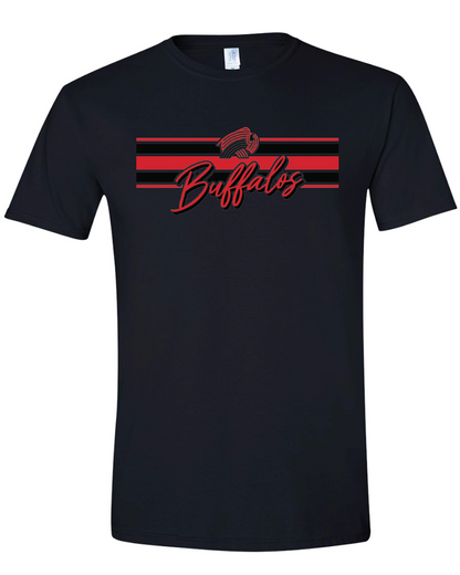 Buffalo Stripes Gildan Softstyle T-Shirt