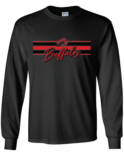 Buffalos Stripes Long Sleeve T-Shirt