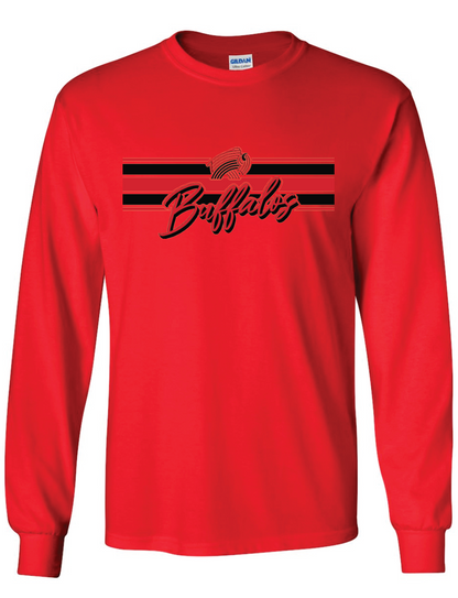 Buffalos Stripes Long Sleeve T-Shirt