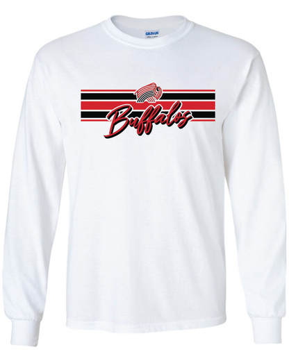 Buffalos Stripes Long Sleeve T-Shirt