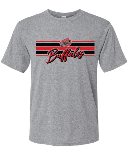 Buffalo Stripes Paragon Performance T-shirt