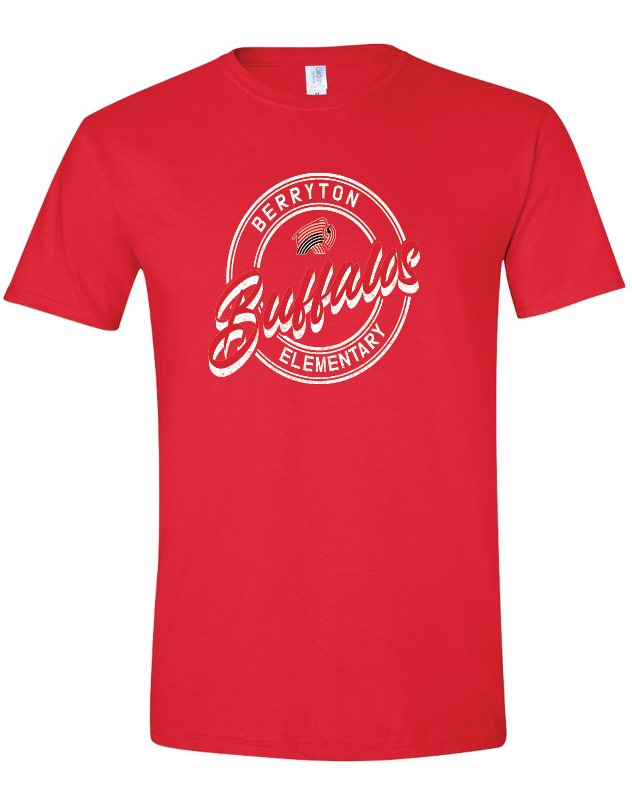 Berryton Buffalos Gildan Softstyle T-Shirt